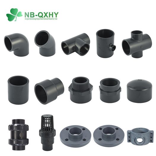 Pvc plastic pipe sale fittings